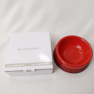 ルクルーゼ(LE CREUSET)のLE CREUSET　SMALL DOG BOWL　レッド(犬)