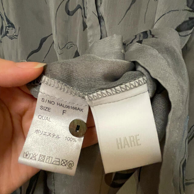 HARE(ハレ)のシアーシャツ レディースのトップス(シャツ/ブラウス(長袖/七分))の商品写真