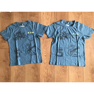 シマムラ(しまむら)の新品 男の子 半袖 Tシャツ セット 120センチ 130センチ(Tシャツ/カットソー)