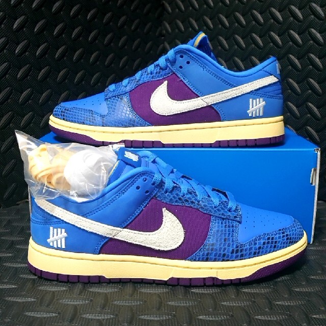 スニーカーUNDEFEATED  NIKE DUNK LOW SP ROYAL