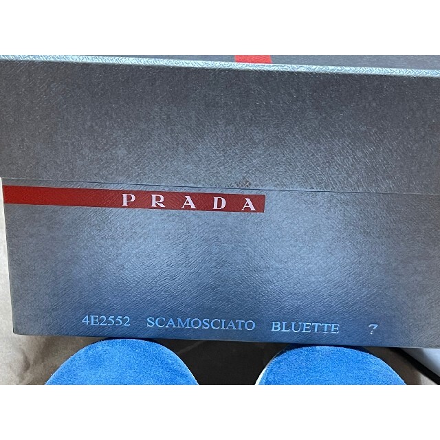 PRADA(プラダ)のプラダ　スウェード　スニーカー　26　PRADA メンズの靴/シューズ(スニーカー)の商品写真
