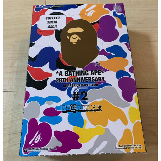 BE@RBRICK BAPE CAMO 100% BOX #2 ベアブリック-