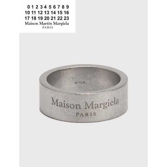 MAISON MARGIELA PALLADIO セミポリッシュ バンド リング - リング(指輪)