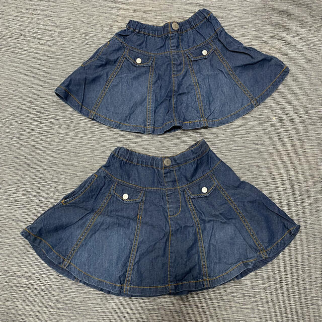 HusHush(ハッシュアッシュ)の姉妹コーデ　HusHushお揃いスカート キッズ/ベビー/マタニティのキッズ服女の子用(90cm~)(スカート)の商品写真