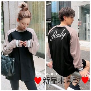 Rady - 【新品未使用】Rady バックロゴラグランロングTシャツ(ユニ ...