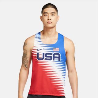 ナイキ(NIKE)のナイキ　エアロスイフト シングレット　オリンピック　アメリカ　USA(ウェア)