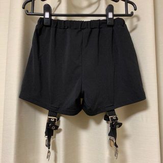 ジュエティ(jouetie)のjouetie ハーネスショートパンツ　ブラック　新品自宅保管(ショートパンツ)