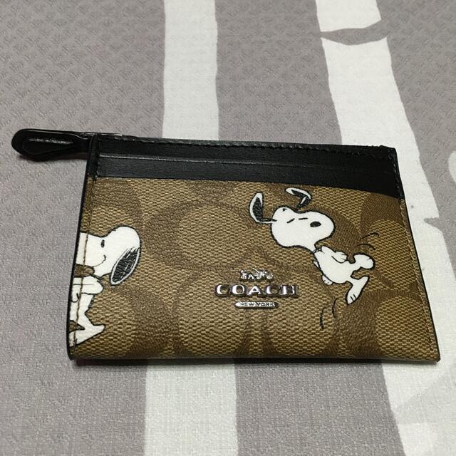 COACH  x  PEANUTS  ミニ  パスケース  スヌーピー