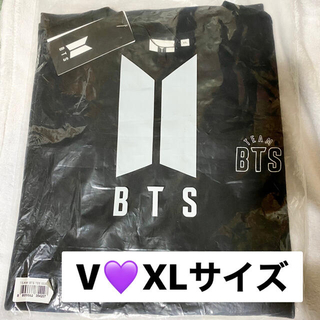 TEAM BTS TEE V(テヒョン、テテ) Tシャツ　XLサイズ