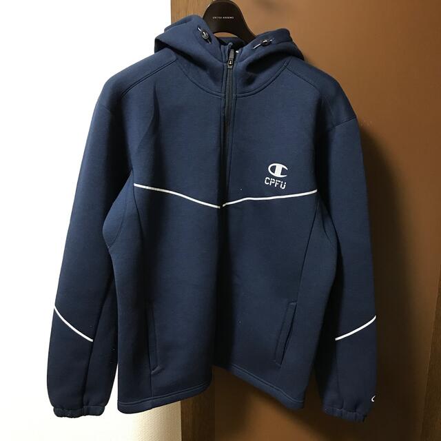 Champion(チャンピオン)のチャンピオン　スウェット生地ジャージ　上下セット メンズのトップス(スウェット)の商品写真