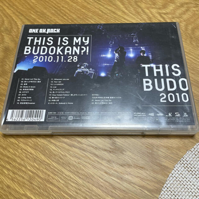 LIVE　DVD「THIS　IS　MY　BUDOKAN？！　2010．11．28 エンタメ/ホビーのDVD/ブルーレイ(ミュージック)の商品写真