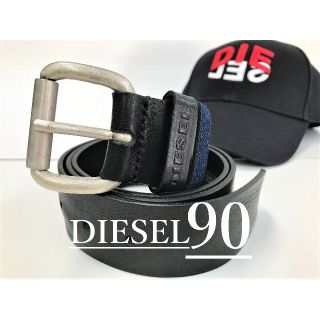 ディーゼル(DIESEL)のディーゼル　ベルト10B20　サイズ90　ブラック　新品　X06690(ベルト)