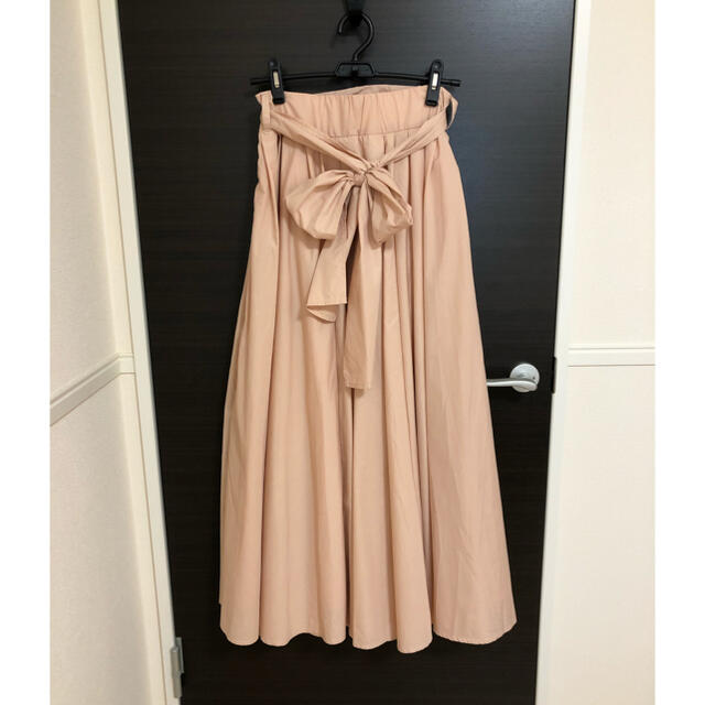 mite☆ リボン付きflare sk レディースのスカート(ロングスカート)の商品写真