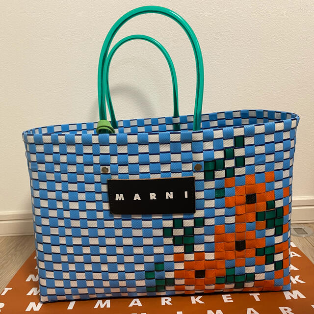 Marni - 【マルニ】カゴバッグの通販 by Pinky|マルニならラクマ