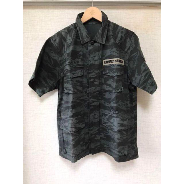 初期 Wtaps ダブルタップス BDU 迷彩 ダイロン染め 半袖シャツ