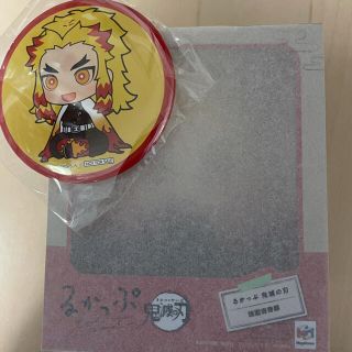 鬼滅の刃 煉獄杏寿郎 るかっぷ アニメイト 缶バッジ 特典付き(キャラクターグッズ)