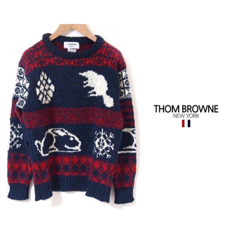 THOM BROWNE ウールセーター 2