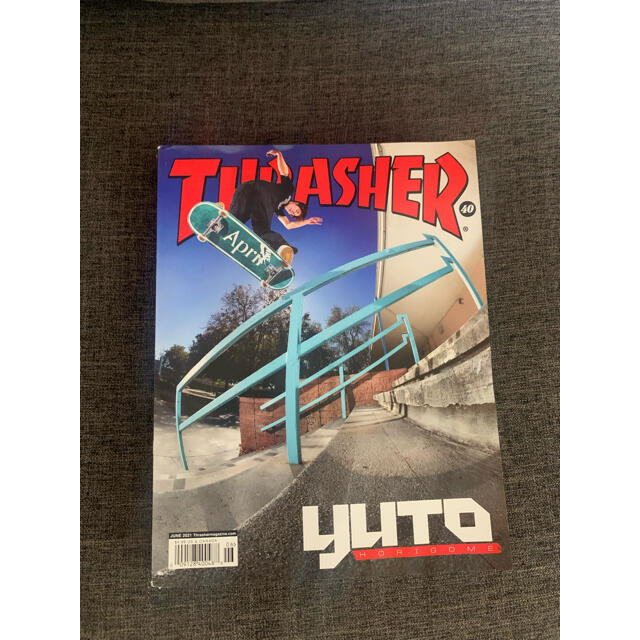 THRASHER - 新品thrasher スラッシャーマガジン 2021年 6月号 堀米雄斗