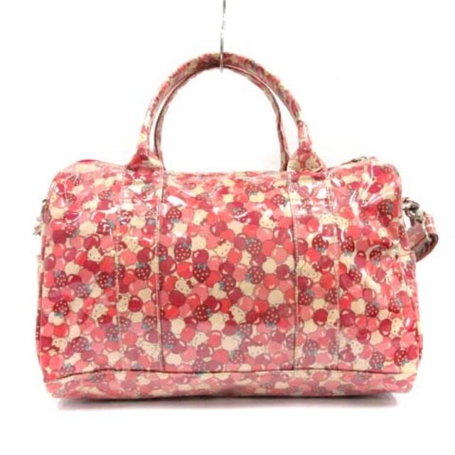 Samantha Vega(サマンサベガ)のサマンサベガ ハローキティ ボストンバッグ ハンドバッグ ピンク レディースのバッグ(ショルダーバッグ)の商品写真
