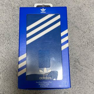 アディダス(adidas)のadidas アディダス　iPhone6 Plus ケース　手帳型(iPhoneケース)