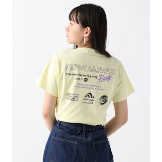 レピピアルマリオ(repipi armario)の☆repipiarmario☆コットンネオン刺繍ロゴTシャツゴールドXS(150(Tシャツ/カットソー)