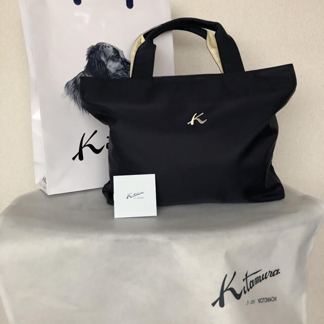 Kitamura(キタムラ)の【香香さま　限定　お値下げ　新品】　横浜元町　キタムラ　　　トートバッグ レディースのバッグ(トートバッグ)の商品写真