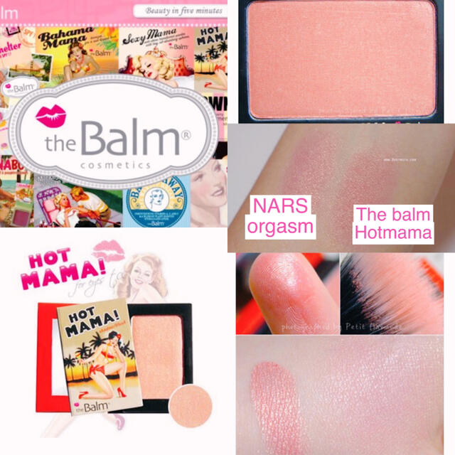NARS(ナーズ)のThe blam  Mac  NARS  チーク　ホットママ　ブラッシュ コスメ/美容のベースメイク/化粧品(チーク)の商品写真