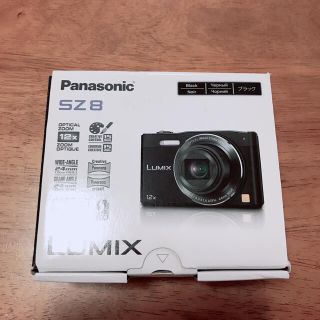 パナソニック(Panasonic)のPanasonic LUMIX DMC-SZ8 ブラック(コンパクトデジタルカメラ)