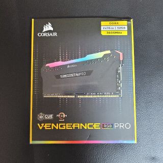 CORSAIE VENGEANCE RGB PRO DDR4 メモリ 32GB(PCパーツ)