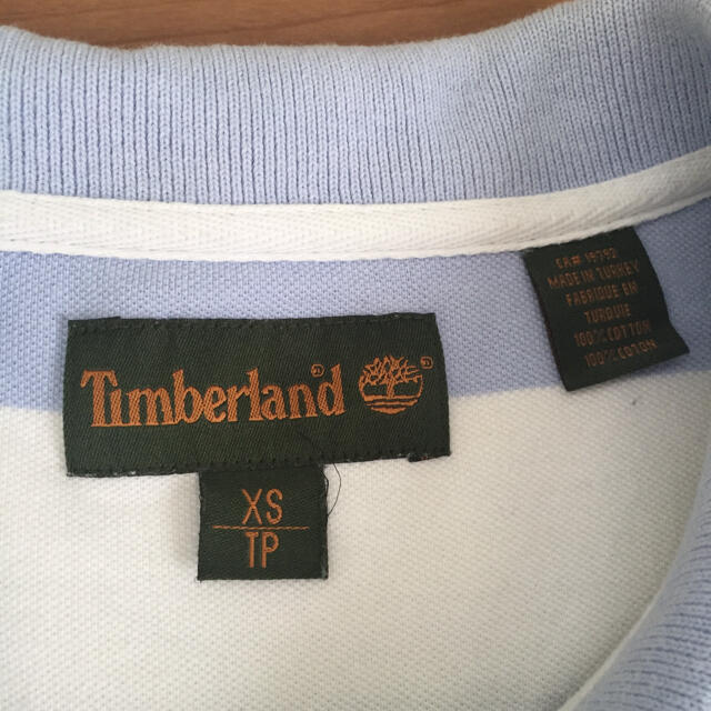 Timberland(ティンバーランド)の古着 ティンバーランド ポロシャツ トルコ製 メンズ XS ヴィンテージ メンズのトップス(ポロシャツ)の商品写真