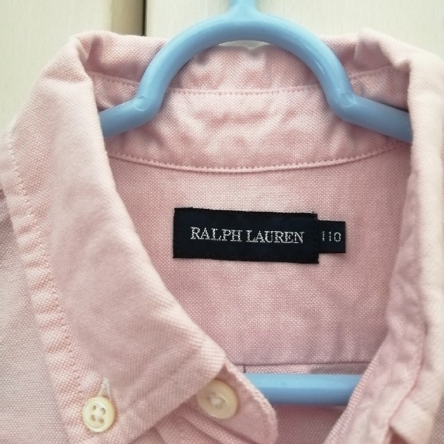 Ralph Lauren(ラルフローレン)のラルフローレン  半袖  ボタンダウンシャツ キッズ/ベビー/マタニティのキッズ服男の子用(90cm~)(ブラウス)の商品写真