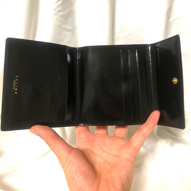 未使用 セリーヌ サークルロゴ 折財布