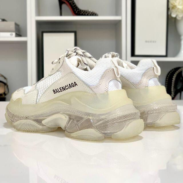 Balenciaga(バレンシアガ)の2790 バレンシアガ トリプルＳ スニーカー 白 クリア レディースの靴/シューズ(スニーカー)の商品写真