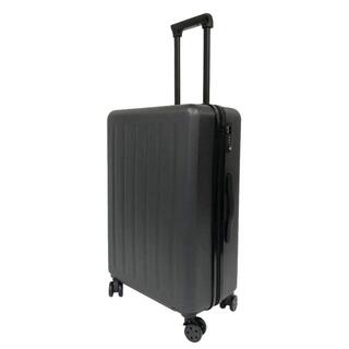 軽量 スーツケース TSAロック搭載 360°回転キャスター【L】【ブラック】(旅行用品)