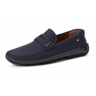 バリー(Bally)のBALLY PINTOS LEATHER COIN LOAFER 43/28cm(スリッポン/モカシン)