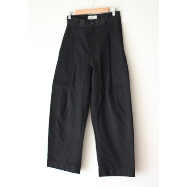 STUDIO NICHOLSON BRIDGES PANTS XS BLACK - ワークパンツ/カーゴパンツ