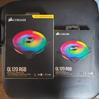 CORSAIR QL120 RGB 4個セット(PCパーツ)