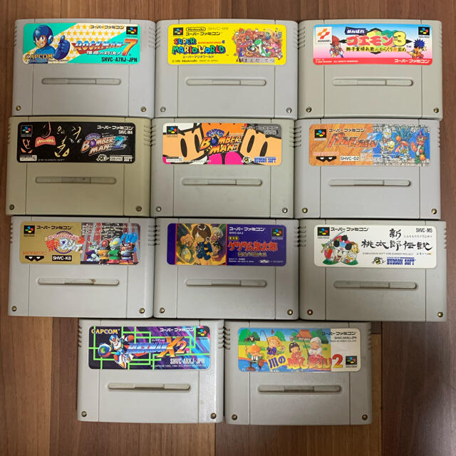 スーパーファミコンソフトセット