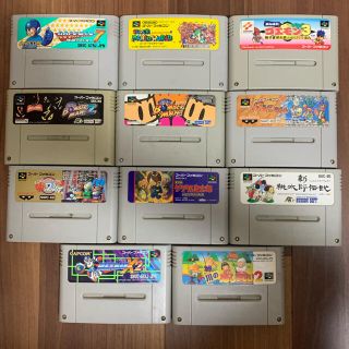 スーパーファミコン(スーパーファミコン)のSFC スーパーファミコンソフト　セット　カセット　まとめて　ジャンク　ゲーム(家庭用ゲームソフト)