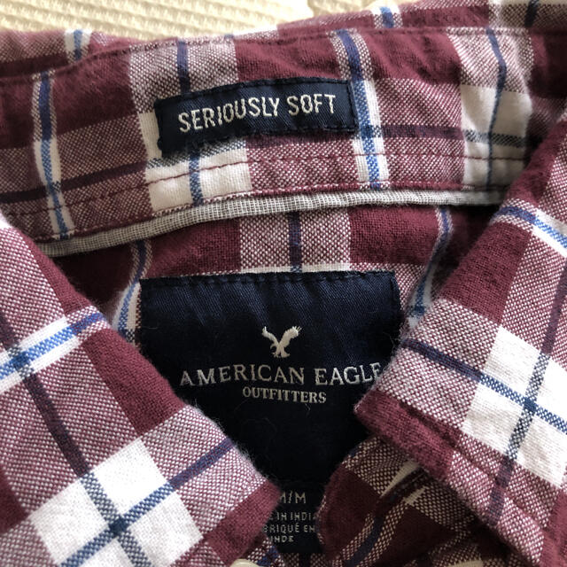 American Eagle(アメリカンイーグル)のAmerican eagle アメリカンイーグル　チェック　長袖　メンズ　シャツ メンズのトップス(シャツ)の商品写真