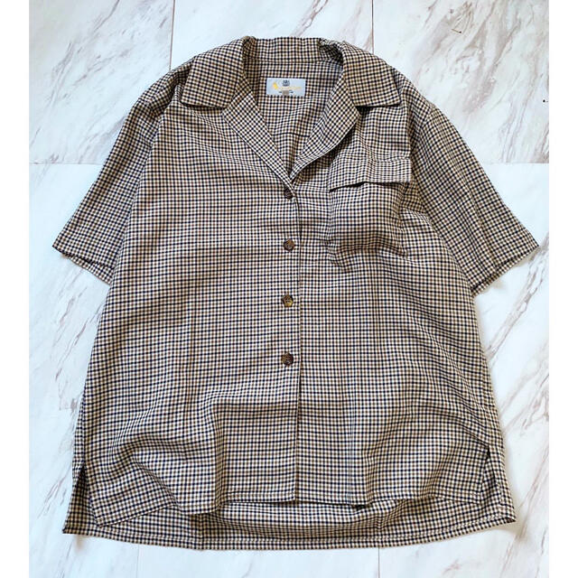 vintage 90s イングランド製 aquascutum チェックシャツ