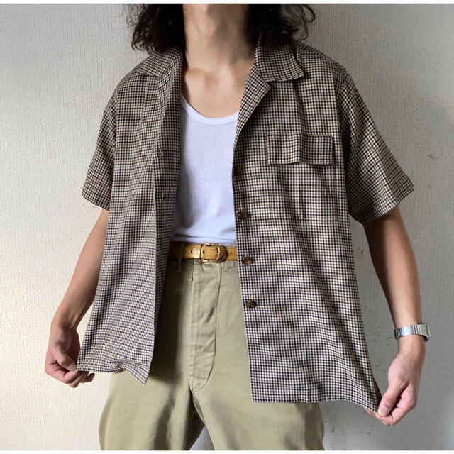 AQUA SCUTUM(アクアスキュータム)のvintage 90s イングランド製 aquascutum チェックシャツ メンズのトップス(シャツ)の商品写真