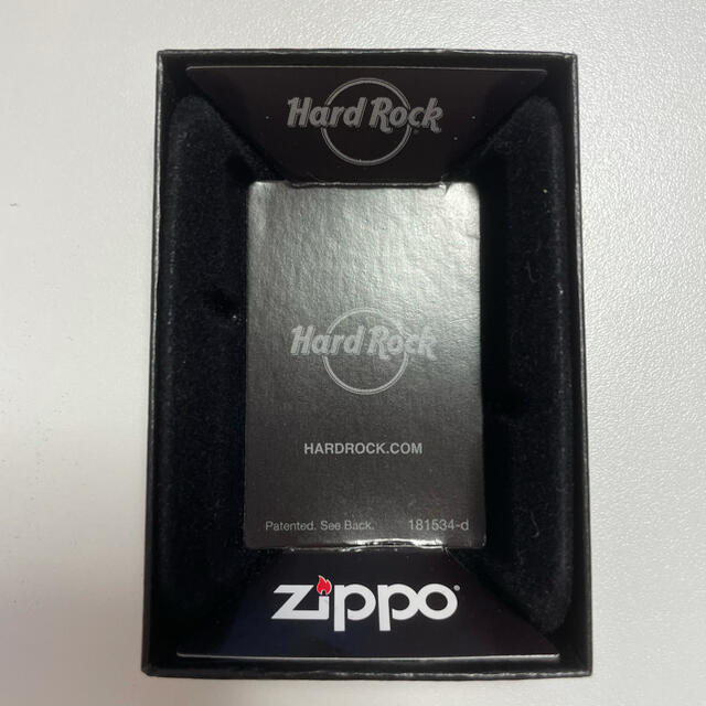 ZIPPO(ジッポー)の未使用　ジッポー ZIPPO ジッポライター　ハードロックカフェ ジッポ メンズのファッション小物(タバコグッズ)の商品写真