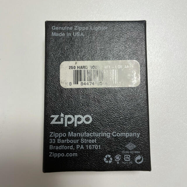 ZIPPO(ジッポー)の未使用　ジッポー ZIPPO ジッポライター　ハードロックカフェ ジッポ メンズのファッション小物(タバコグッズ)の商品写真