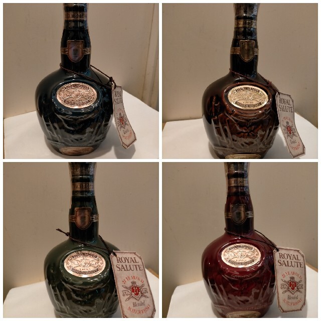 4本セット ROYAL SALUTE ロイヤルサルート21年