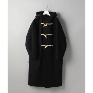 ハイク(HYKE)のhyke ロングダッフルコート 19AW navy(ロングコート)