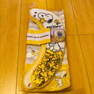 スヌーピー(SNOOPY)のTOILET SOFA CUSHION（スヌーピー）（数日限定価格）(トイレマット)