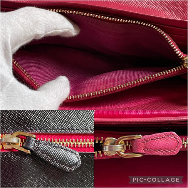 PRADA(プラダ)のプラダ PRADA サフィアーノ リボン 長財布 レディースのファッション小物(財布)の商品写真