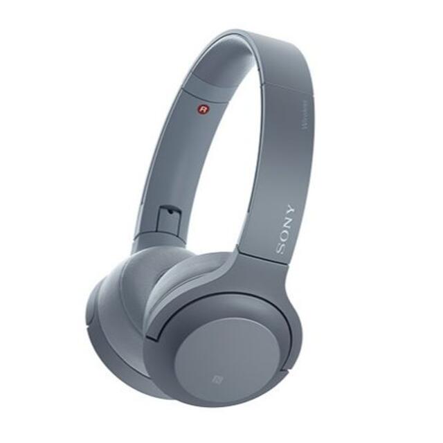 新品未開封 ソニー h.ear on 2 WH-H800 ブルーヘッドフォン/イヤフォン