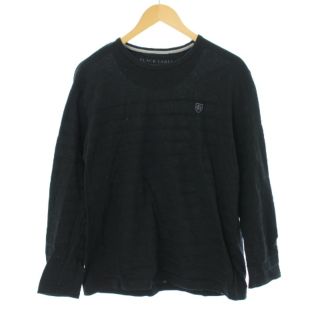 ブラックレーベルクレストブリッジ(BLACK LABEL CRESTBRIDGE)のブラックレーベルクレストブリッジ 長袖Tシャツ カットソー XL ブラック(Tシャツ/カットソー(七分/長袖))